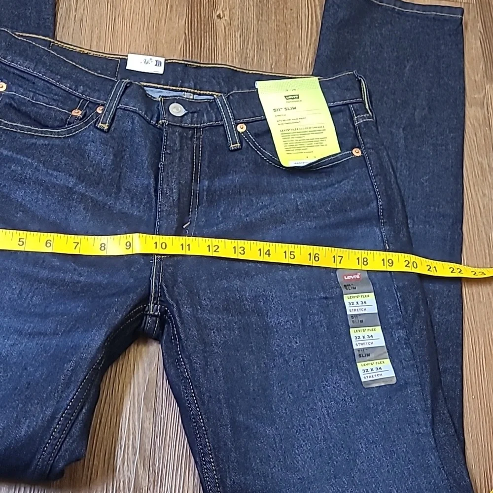 Levi's Men's Slim Jeans - Dark Blue new for men‎ zise32×34.